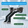 CYKJGS for iPhone 13 Pro Front Camera Replacement New Face Front Camera Part OEM Facing 12MP Lens Module Transmitter Light Receiver Flex Cable Connector Repair Tool Kit A2636 A2638 A2639 A2640 A2483 view 2