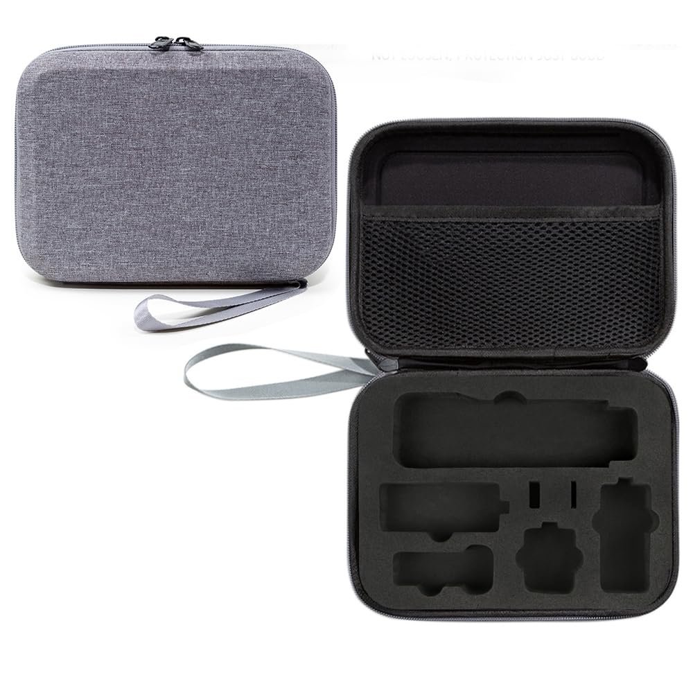 PALUMMA Hard Carrying Case for DJI Osmo Pocket 3 Axis Gimbal Stabilizer, Anti-vibration Portable Storage Case Compatible with DJI Osmo Pocket 3, Gray