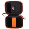 FBLFOBELI GPS Case for Bushnell Golf Phantom 2&3 Slope/for Swami KISS 2.0 Golf Handheld GPS Rangefinder (Case Only) (Orange) view 3
