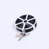 Black Cable Reel Holder with Cutter, 50m Wall Mount Bracket for Drum Dispenser for Cable Reels in Garage, Workshop, Industrial Space, Garden Plant Binder view 1