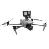 CAPART Expansion Bracket for DJI Air 3 Drone Camera Mount Strobe Light Holder, with 1/4 Screw Adapter, Compatible with DJI Action 4/3 Insta360 X4 X3 X2 GO 3 3S Go pro 12 11 10 9 view 4