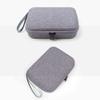 PALUMMA EVA Portable Hard Carrying Case for DJI Osmo Pocket 3 Axis Gimbal Stabilizer, Anti-vibration Storage Case Compatible with DJI Osmo Pocket 3, Gray+Red view 3