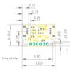 SparkFun Mini Human Presence and Motion Sensor - STHS34PF80 (Qwiic) Infrared Motion and Presence Detection Sensor, Operating Power Range: 1.7 to 3.6V, Board Dimensions: 1.0in. x 0.5in. view 4