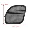 Motorcycle Speaker Grills Cover Trim Mesh Tri-Line Black Compatible with 2015-UP (Size : Speaker Grills Cove-01) view 2