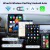 [2G+64G] 9.7 inch Android Vertical Double Din Car Stereo 2 Din Touch Screen CarPlay Radio Unit - Wireless Car Play/Android Auto/Bluetooth/1080P/SWC/GPS+AHD Backup Camera+MIC view 3