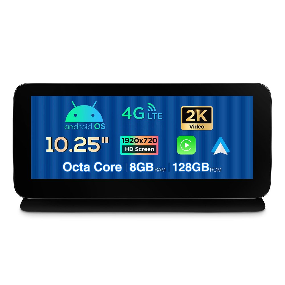 XTRONS 10.25 Inch Android 13 Car Stereo for Mercedes Benz CLS-Class C218/W218 Sedan (2010-2012) NTG4.0, IPS HD Screen 8+128GB Global 4G Car Radio GPS Navigation Support Wireless CarPlay Android Auto