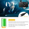 OBD Power Cable for Dash Camera Charger OBD2 to USB Cable, 24 Hours Surveillance/Acc Mode with Switch Button OBD2 Power Adapter to USB C OBDII Adapter Hardwire Charger 12-36V to 5V Type C USB Port view 3
