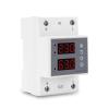 RWRAPS TOVPD1-63B 63A Din Rail 230V Adjustable Over Under Voltage Protective Device Protector Relay Monitor Current Limit 3P 54m view 3