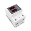 RWRAPS TOVPD1-63B 63A Din Rail 230V Adjustable Over Under Voltage Protective Device Protector Relay Monitor Current Limit 3P 54m view 4
