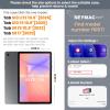 SEYMAC stock Case for Samsung Galaxy Tab S10 Lite / S10 FE / S9 FE 5G / S9 Tablet Case 10.9''/ 11'' Protective with Screen Protector, Pen Holder, 360 Rotate Stand, Hand Strap, Shoulder Strap, Orange view 2