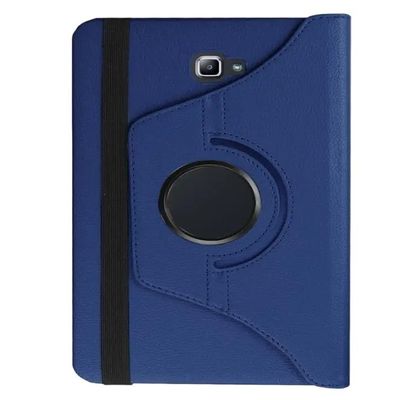 SOENS Suitable for Samsung Galaxy Tab Note Pro 12.2" P900/901/905 SM-P900 T900 Tablet Case 360 Rotating Bracket Flip Stand Cover (Color : DarkBlue, Size : Tab Pro 12.2 SM-P900)