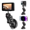 Camera Suction Cup Mount,Car Windshield Window Dashboard Suction Cup Holder,Phone Holder,for GoPro Hero 12 11 10 9 8 7 6 5 Insta360 X3 GO3 DJI Action 3 4 Accessories,with 1/4 Thread Adapter view 2