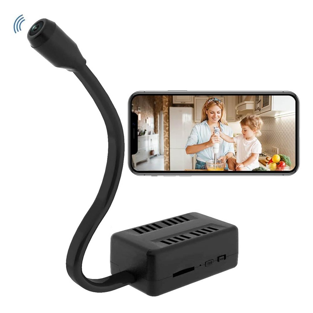 X7 Mini Hidden Camera DIY, Portable Camera HD 1080P Surveillance Camera Motion Detection Security Cameras for Home, Office, Adjustable Lens for Cell Phone Video Recorder