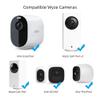 Security Camera Mount Bracket for Camera with 1/4 Screw Head Wall Mount Compatible with Ring Stick Up Cam Wired/Battery and Ring Indoor Cam Baby Monitor,360 Degree Adjustable (Black 2 Pack) view 4
