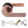 Premium Aluminum Alloy Passage Door Lever Set Durable and Noiseless Entry Lever Lock for Hallway, Closet, and Bedroom view 1