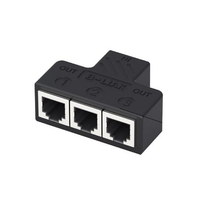 Ankexin Telephone Splitter Adapter 3 Way/4Way Junction Box Lossless Transmission RJ11 6P6C Splitter Phone Line Splitters Telephone Splitter