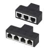 Ankexin Telephone Splitter Adapter 3 Way/4Way Junction Box Lossless Transmission RJ11 6P6C Splitter Phone Line Splitters Telephone Splitter view 2