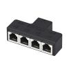 Ankexin Telephone Splitter Adapter 3 Way/4Way Junction Box Lossless Transmission RJ11 6P6C Splitter Phone Line Splitters Telephone Splitter view 4