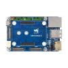 Mini Base Board (A) Compatible with Raspberry Pi Compute Module 4 Suitable for Evaluating The RPi CM4 Or Being Integrated Into End Products Powerful Functions in a Credit Card Sized Body view 2