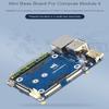Mini Base Board (A) Compatible with Raspberry Pi Compute Module 4 Suitable for Evaluating The RPi CM4 Or Being Integrated Into End Products Powerful Functions in a Credit Card Sized Body view 4