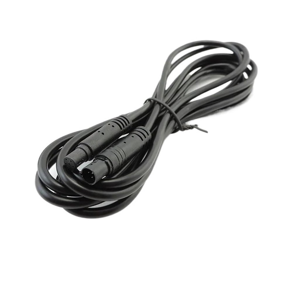 ImBros 4pin 5pin 6pin 8pin Male to Female Cord Car DVR Camera Extension Connector Cables HD Monitor Vehicle Rear View Camera Wire M20 (Size : 5pin-2M)