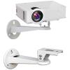Projector Wall Mount,360 Degrees Rotatable Universal Adjust Wall Ceiling Projector Mount Bracket, Extendable Length Projection Wall or Ceiling Projector Mount for Projectors view 2