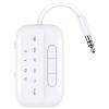 Bluetooth Transmitter Receiver, 2-in-1 V5.3 Wireless Adapter for Airplane, TV, PC, Gym, Switch. Supports up to 2 AirPods/Headphones. Audio Receiver for Car/Home Stereo,with AptX Low Latency & HD view 1
