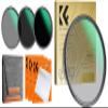 58mm ND8/ND64/ND100/ CPL Lens Filters Kit (4 Pcs) Fixed Neutral Density Circular Polarizing Lens Filter with 24 Multi-Layer Coated for Camera Lens view 1