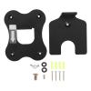 Speaker Wall Bracket,Dual Side Clamping Bookshelf Mounting Bracket for Large Surrounding Sound Speakers Universal Side Clamping Bookshelf Speaker Mounting Brackets Holder view 1