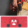 QANYEGN 35mm Hinge Hole Saw Jig, Drilling Guide Cuer Bit Set, Hinge Hole Drill Guide Locator for Woodworking(Red) view 4