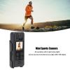 Back Clip Wearable Sports Camera with 4K HD Night Vision Anti-Shake Color Display 32GB Memory - Black view 3
