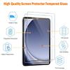 [2 Pack] Lnuyefn Screen Protector For Galaxy Tab A11 Plus/A9 Plus 11 inch 2025/2023, Tempered Glass Film Guard For Samsung Tablet A9+/A11+ model (SM-X210/X216 SM-X236) Anti-Scratch 9H Hardness Bubble-free Clear view 3