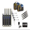 Motorola Talkabout T475 Two Way Radio 4-Pack Walkie Talkies Black/Yellow 22 Channels PTT Earpieces Carrying Case view 1