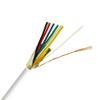 Best 1000ft 18/4 Shielded CMR/CL3R Security Alarm Bare Copper Cable PVC Jacket White view 2