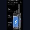 Wurui G5 Global-ptt 4G POC walkie Talkie for Adults Long Range intercom 1000 Miles Distance Network Two Way Radio Work Team Communication Professional Job unlimit Distance (2CamouflagewithSIM) view 4