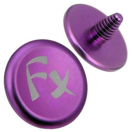 12 mm Soft Shutter Release Anodized Aluminum Concave Button for Camera Magenta