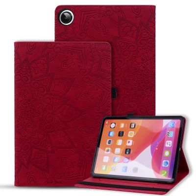 YBFJCE Case for Samsung Galaxy Tab A9 2023 (SM-X110/SM-X115) 8.7 inch, Slim Stand Shell Protective Case with Pencil Holder, PU Leather Folio Cover for Samsung Galaxy Tab A9 2023, Red