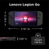 Lenovo Legion Go 8.8" 144Hz WQXGA Handheld Touchscreen Gaming PC AMD Ryzen Z1 Extreme 16GB RAM 512GB SSD Shadow Black, 8APU1 view 3