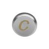 12 mm Soft Shutter Release Button for Contax & Canon Camera Silver & Yellow view 1