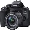 Canon EOS 850D (Rebel T8i) DSLR Camera w/ 18-55mm Lens Bundle with 64GB Memory Card, Wide Angle Lens, Telephoto Lens, 3Pc Filter Kit, Case, Tripod + Photography Kit (33 Pieces) (Renewed) view 2