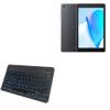 BoxWave Keyboard Compatible with Blackview Tab 5 - SlimKeys Bluetooth Keyboard - with Backlight, Portable Slim LED 7 Colors - Jet Black view 1