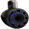 KICKER 51KMTCXL8 8" RGB LED Horn Loaded Compression Driver Marine Tower Speakers, Pair, Black view 3