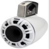 Kicker 51KMTCXL65W 6.5" RGB LED Horn Loaded Compression Driver Marine Tower Speakers, Pair, White view 3