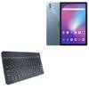 BoxWave Keyboard Compatible with Blackview Tab 11 SE - SlimKeys Bluetooth Keyboard, Portable Thin with Chiclet-Style Keys - Jet Black view 1