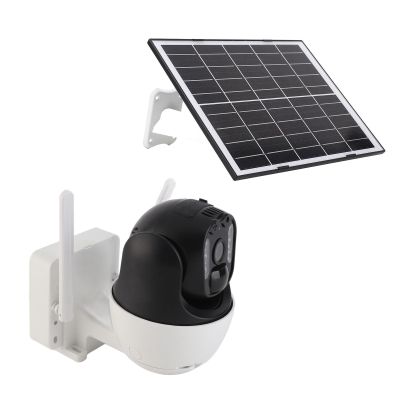 gernie 4G Security Camera Panel 4Mp Ip67 Home Powered Degree Color 2 Way for Audio Siren 4G for Network 2560X1440 4Mp Outside Security Surveillance Robots