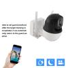 gernie 4G Security Camera Panel 4Mp Ip67 Home Powered Degree Color 2 Way for Audio Siren 4G for Network 2560X1440 4Mp Outside Security Surveillance Robots view 3
