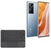 BoxWave Keyboard Compatible with ZTE Axon 40 Pro - SlimKeys Bluetooth Keyboard with Trackpad, Portable Slim TouchPad - Jet Black view 1