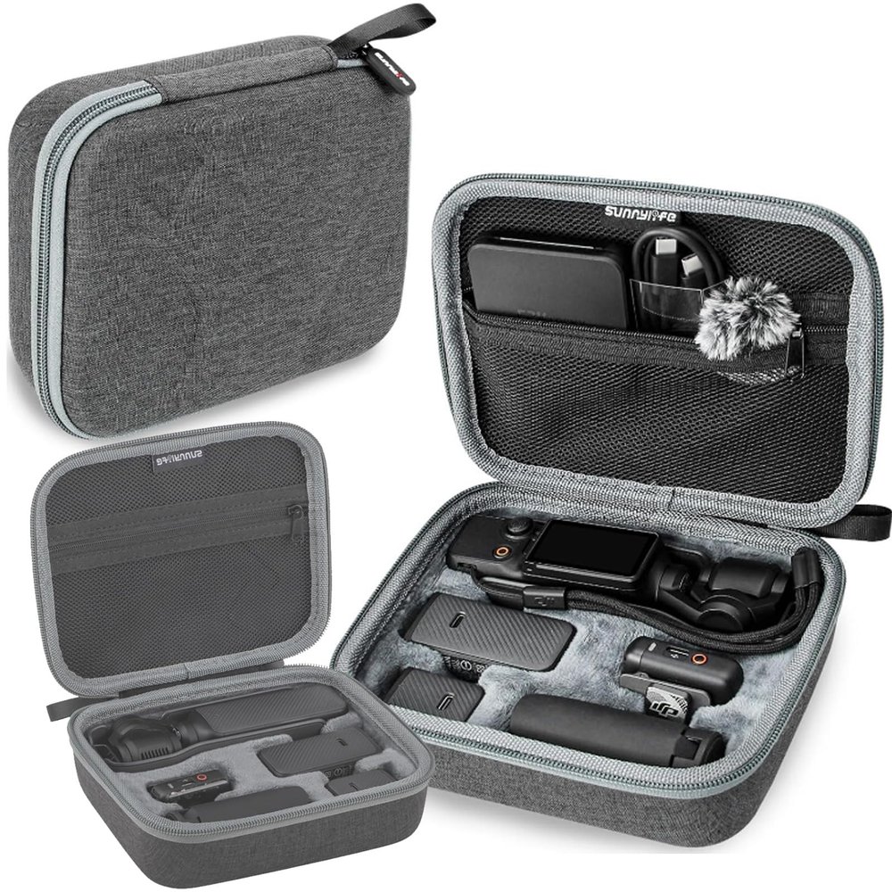 Honlyn Hard Carrying Case compatible with DJI Osmo Pocket 3/ Creator Combo, compatible with DJI Pocket 3 Accessories Portable, Osmo Pocket 3 Storage Case Carry Bag