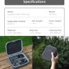 Honlyn Hard Carrying Case compatible with DJI Osmo Pocket 3/ Creator Combo, compatible with DJI Pocket 3 Accessories Portable, Osmo Pocket 3 Storage Case Carry Bag view 3