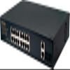 Seco-Larm NS-516UT-GAQ Enforcer 16-Port Unmanaged PoE Switch; Plug-and-Play Installation; Supports up to 10/100/1000B-T; IEEE 802.3X Flow Control; 100/240 VAC; 16 Downlink, 2 uplink, 2 SFP Ports view 1